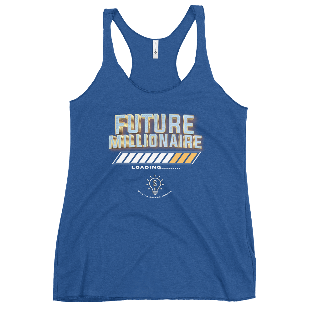 Future Millionaire Women's Racerback Tank Top