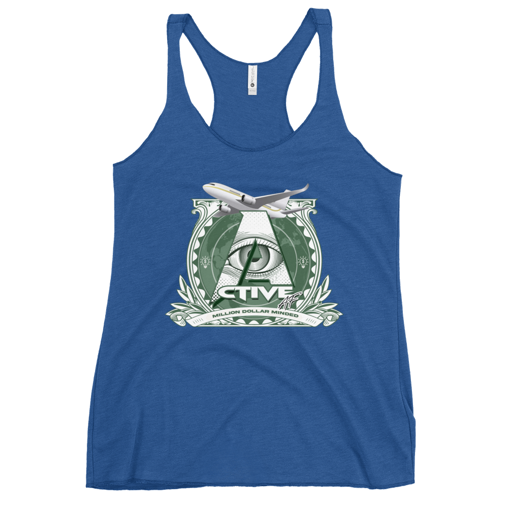 Active AF Fly High Women's Racerback Tank Top