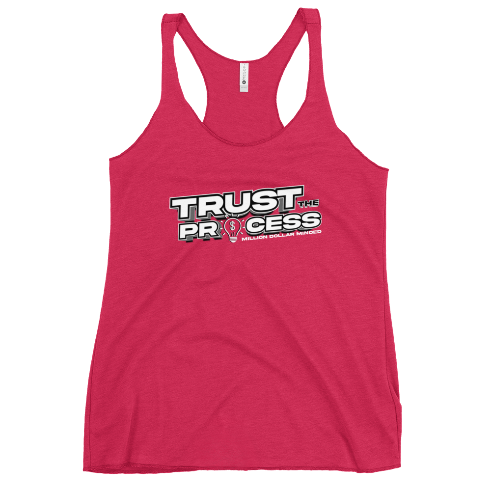 Trust the Process Women's Racerback Tank Top