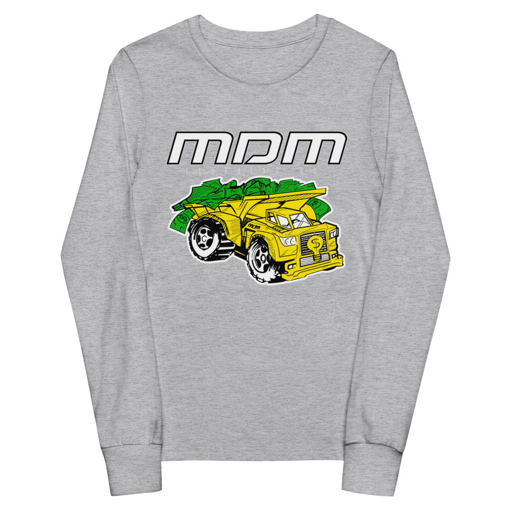 Money Truck Kid's Long Sleeve Tee