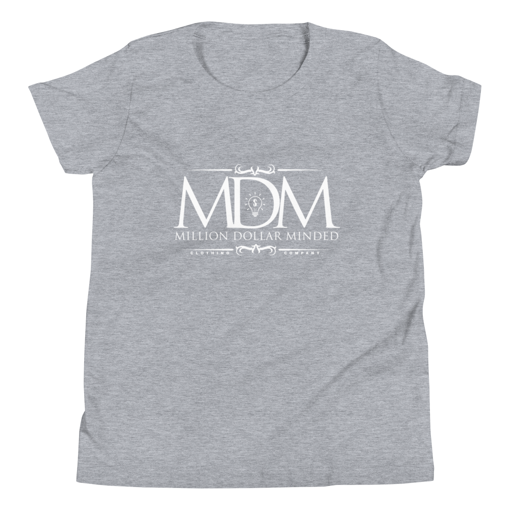 MDM Classy White Text Kid's Short-Sleeve T-Shirt