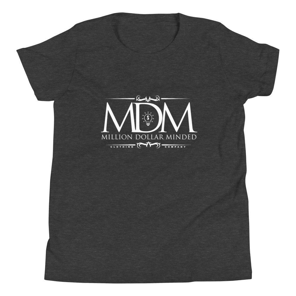 MDM Classy White Text Kid's Short-Sleeve T-Shirt