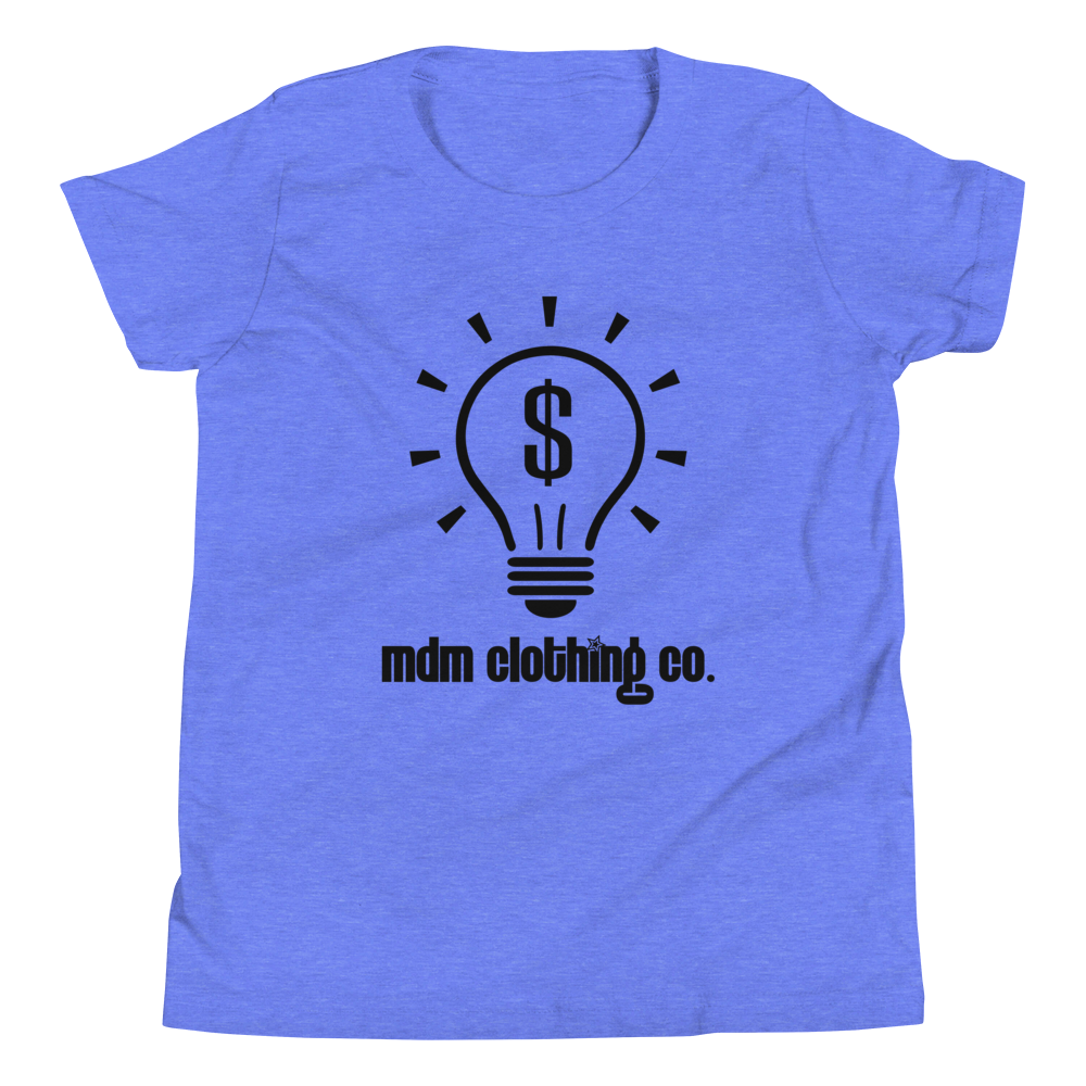 MDM Clothing Co. Black Text Kid's Short-Sleeve T-Shirt