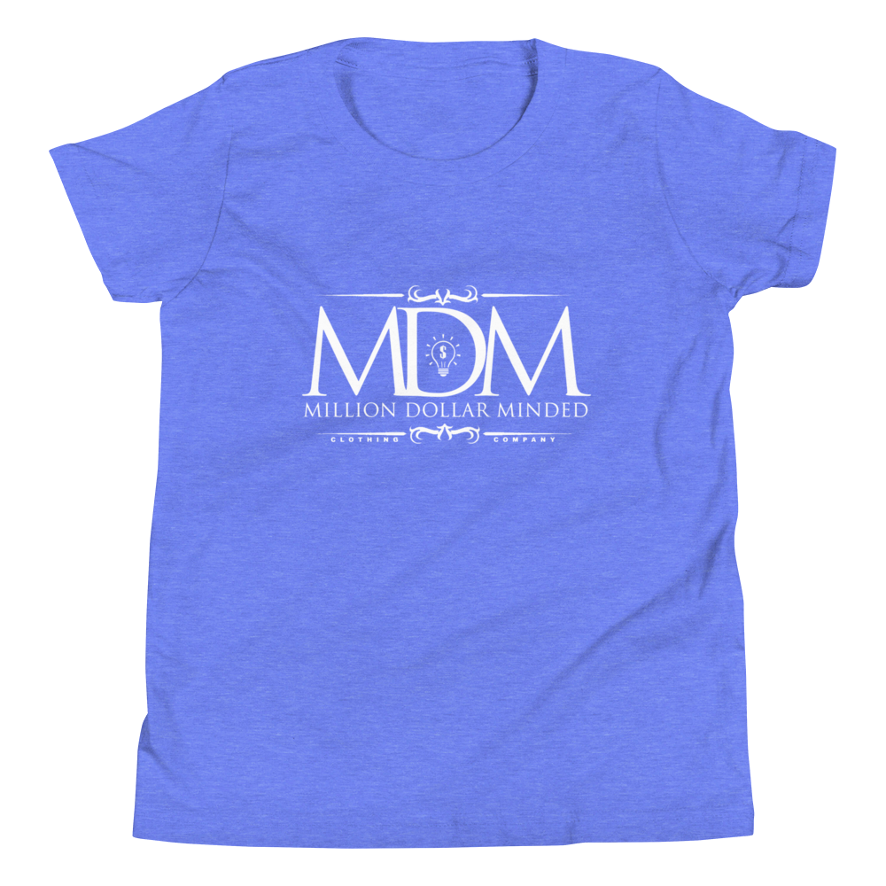 MDM Classy White Text Kid's Short-Sleeve T-Shirt