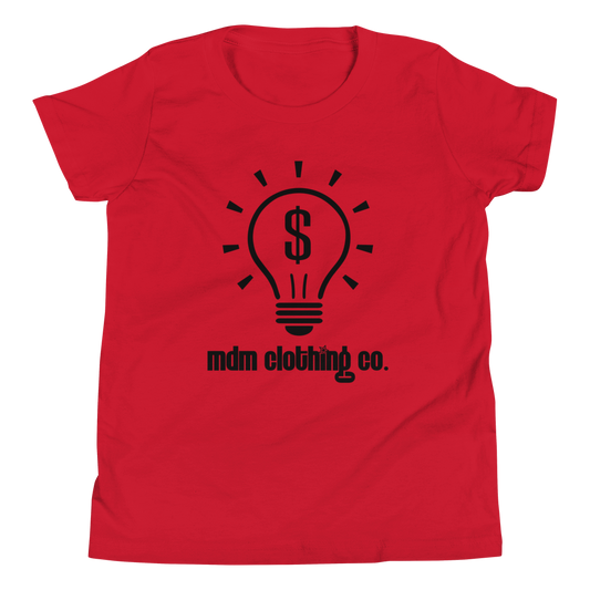 MDM Clothing Co. Black Text Kid's Short-Sleeve T-Shirt