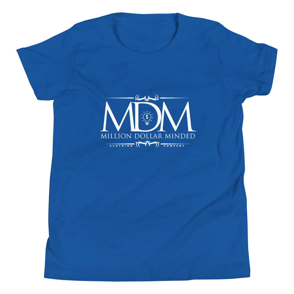 MDM Classy White Text Kid's Short-Sleeve T-Shirt