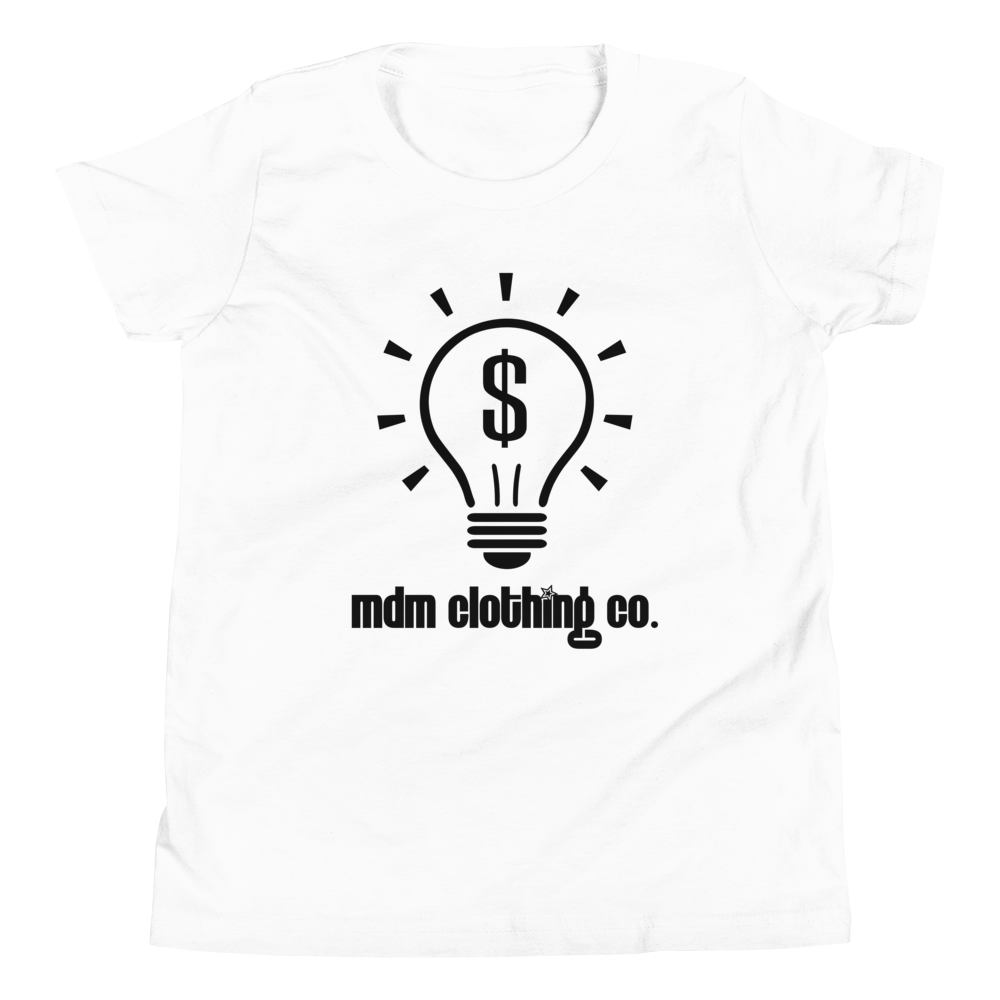 MDM Clothing Co. Black Text Kid's Short-Sleeve T-Shirt
