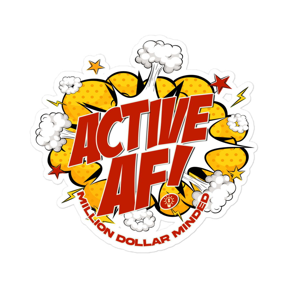 MDM Active AF Animated Sticker