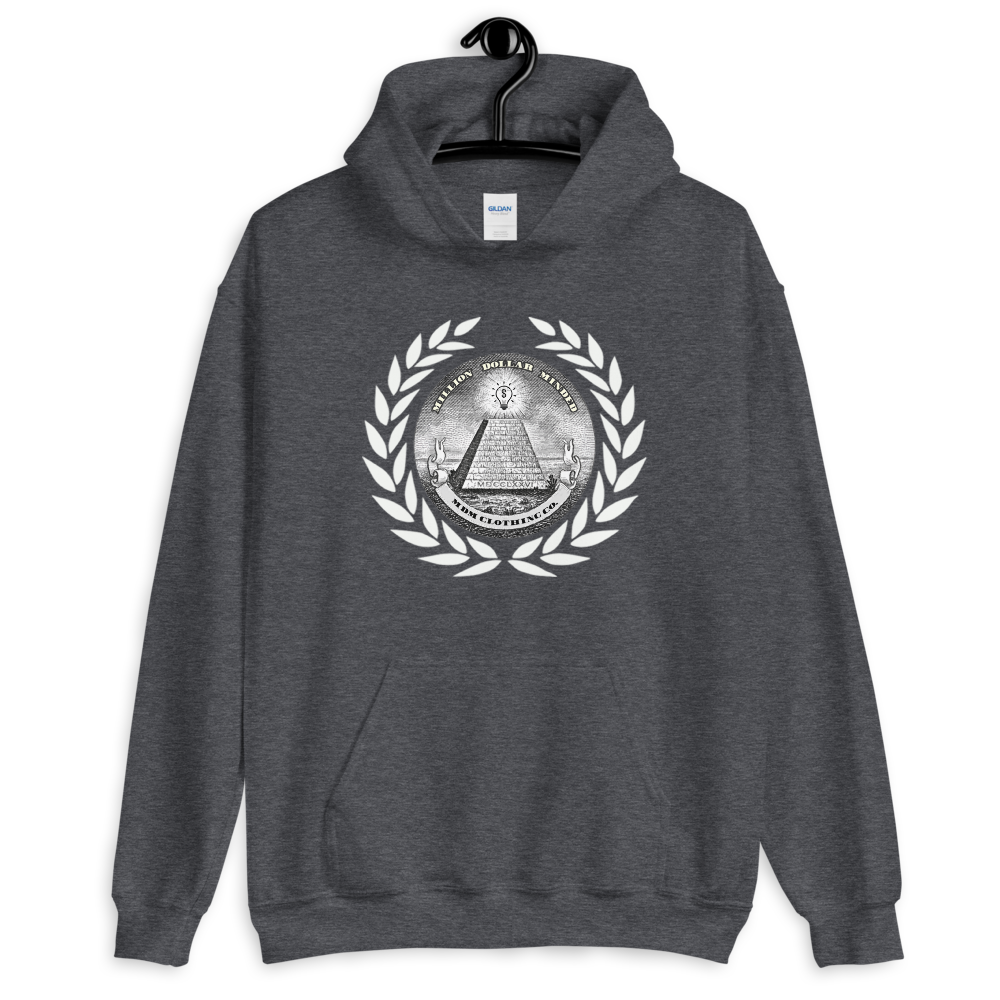 Great Seal White Text Hoodie