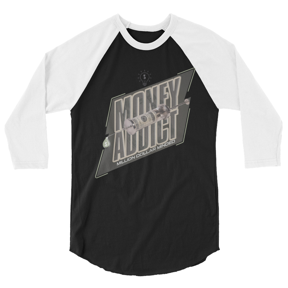 Money Addict 3/4 Sleeve Shirt