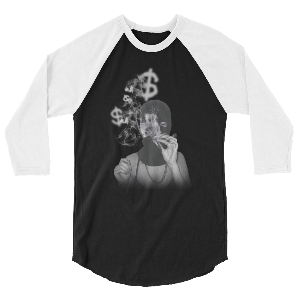 Blowin' Money 3/4 Sleeve Shirt