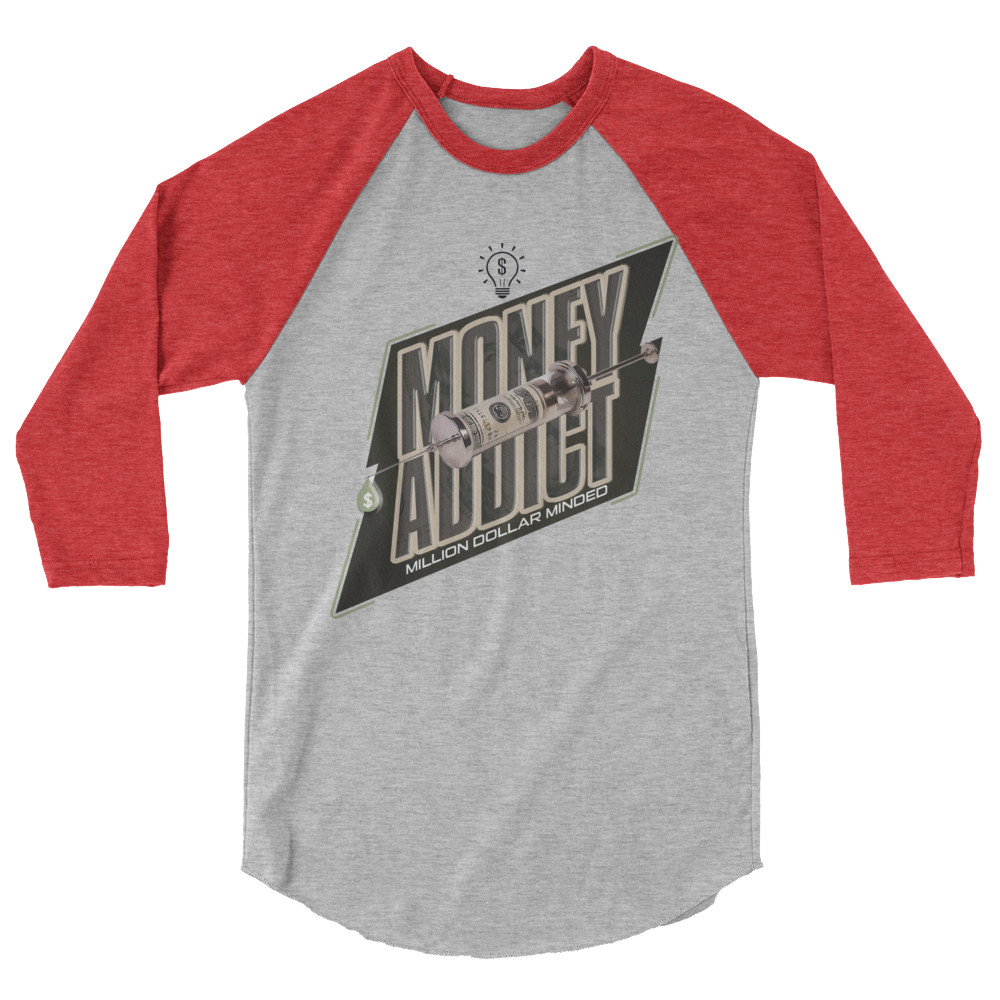 Money Addict 3/4 Sleeve Shirt