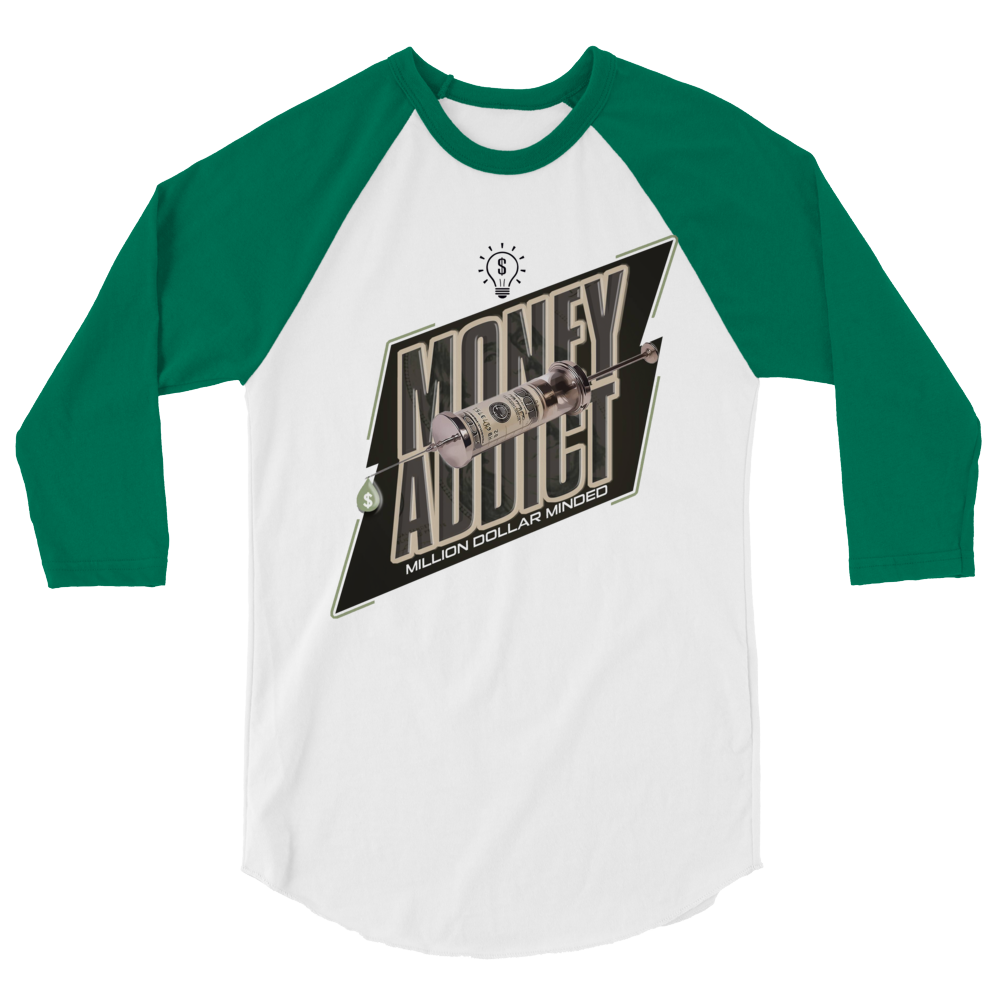 Money Addict 3/4 Sleeve Shirt