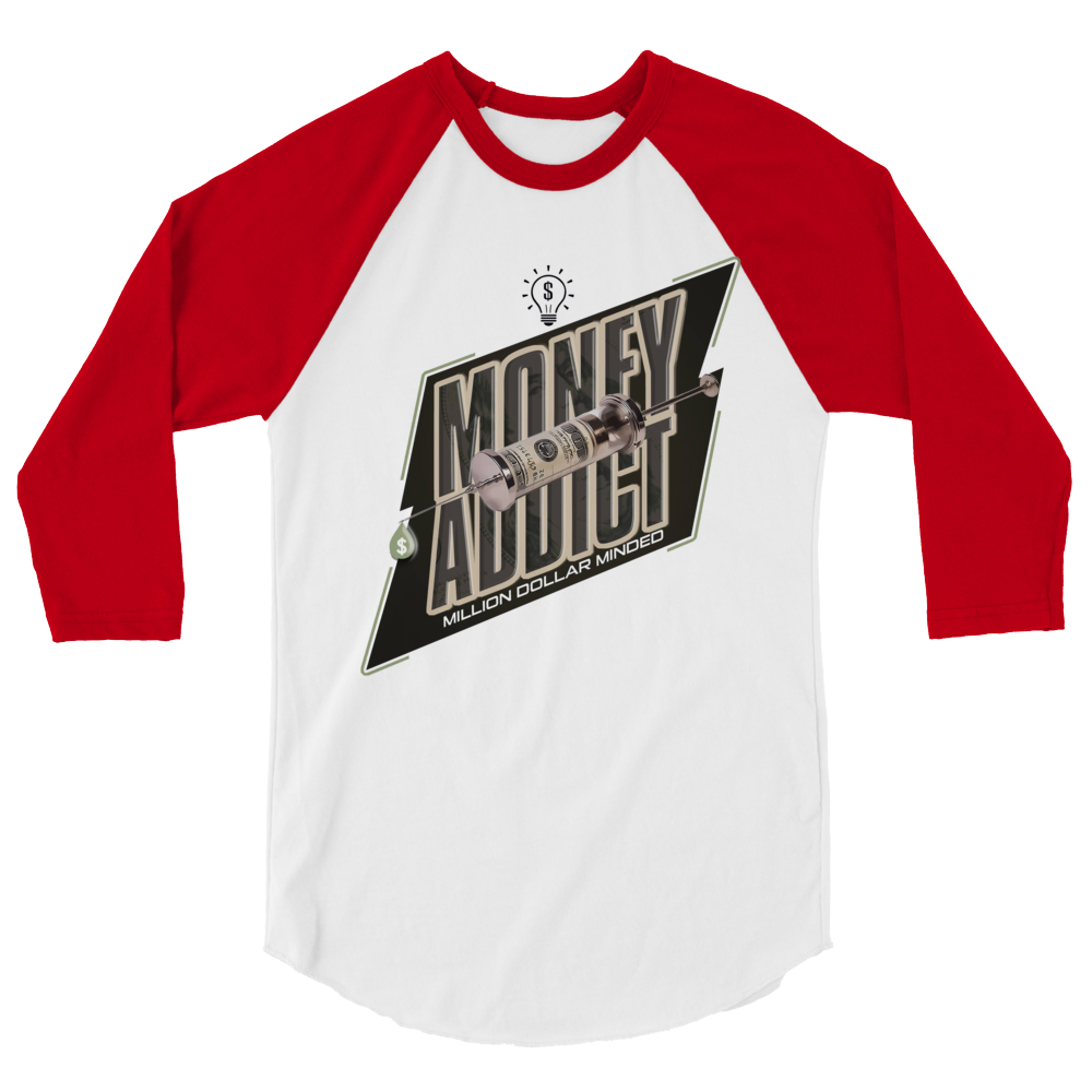 Money Addict 3/4 Sleeve Shirt