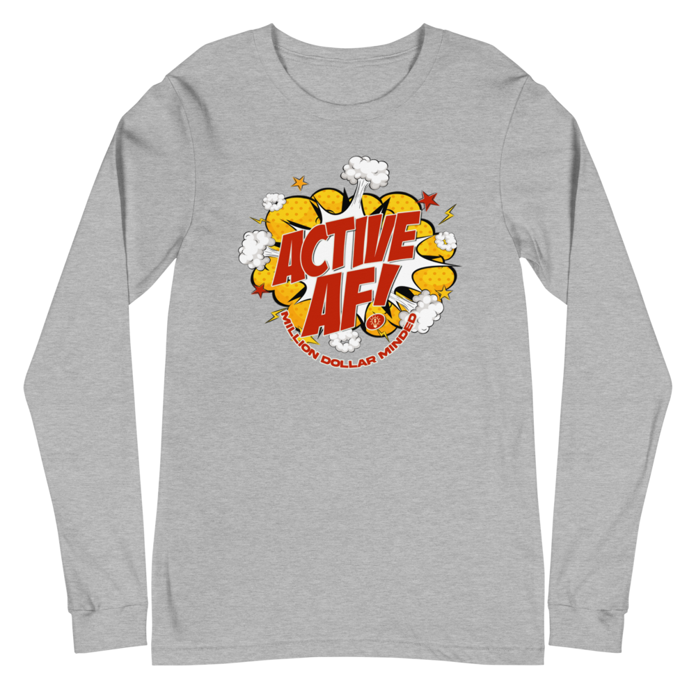 MDM Active AF Animated Long Sleeve Tee