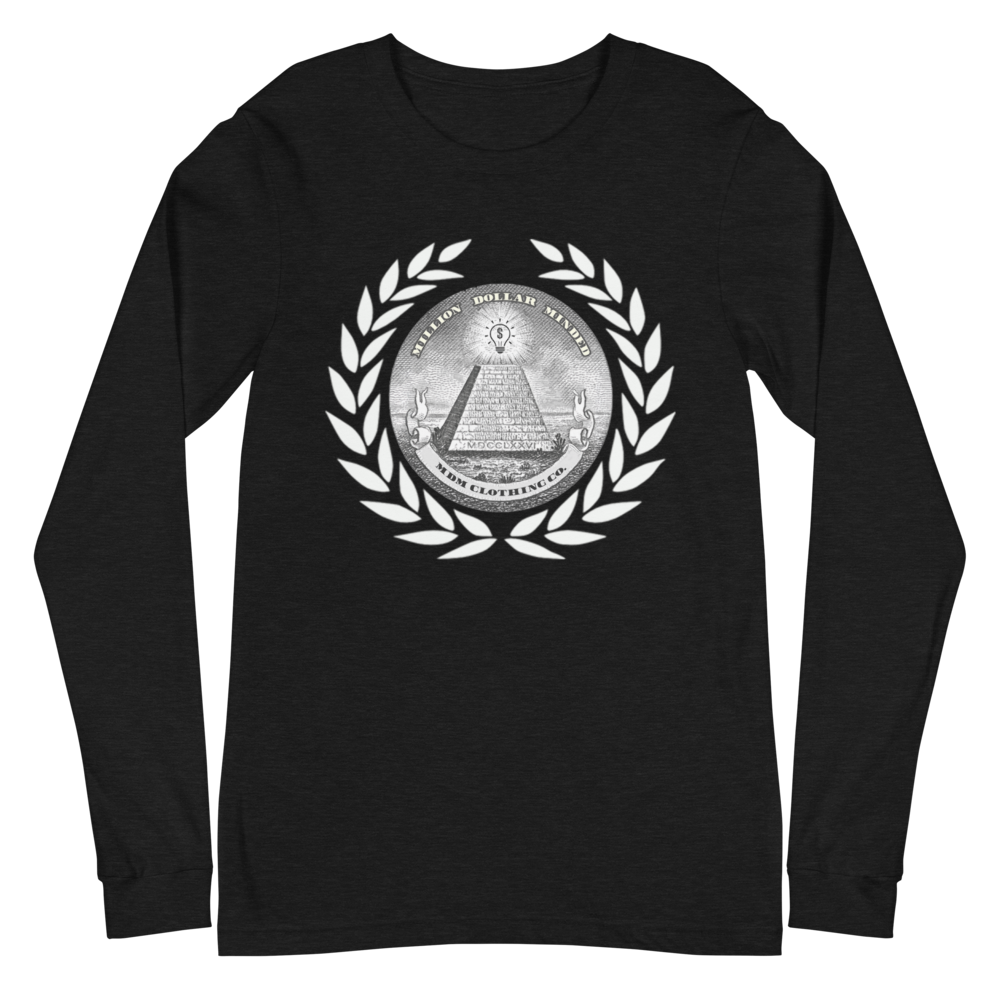 Great Seal White Text Long Sleeve Tee