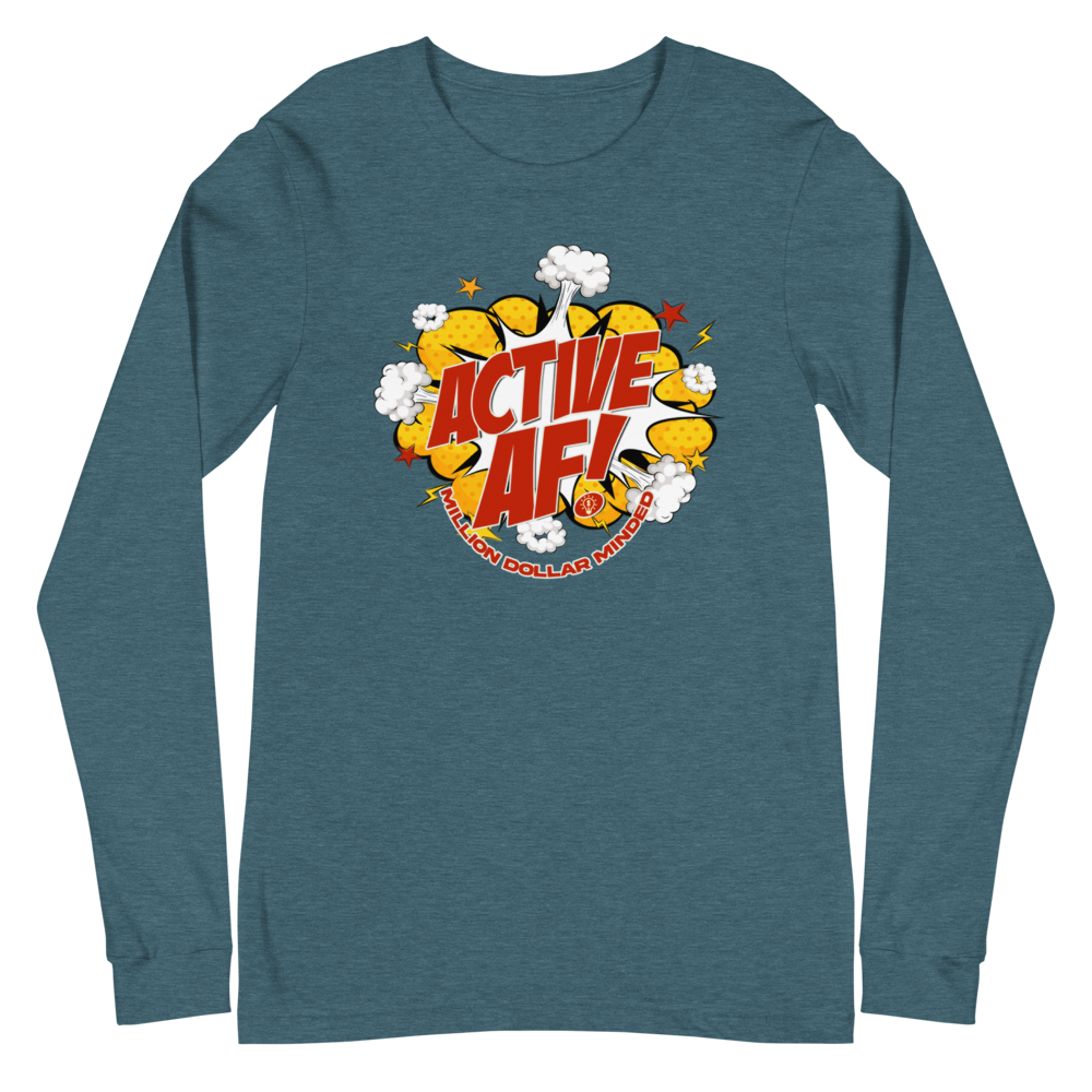 MDM Active AF Animated Long Sleeve Tee