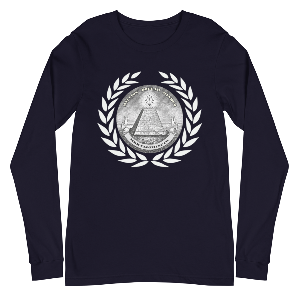 Great Seal White Text Long Sleeve Tee