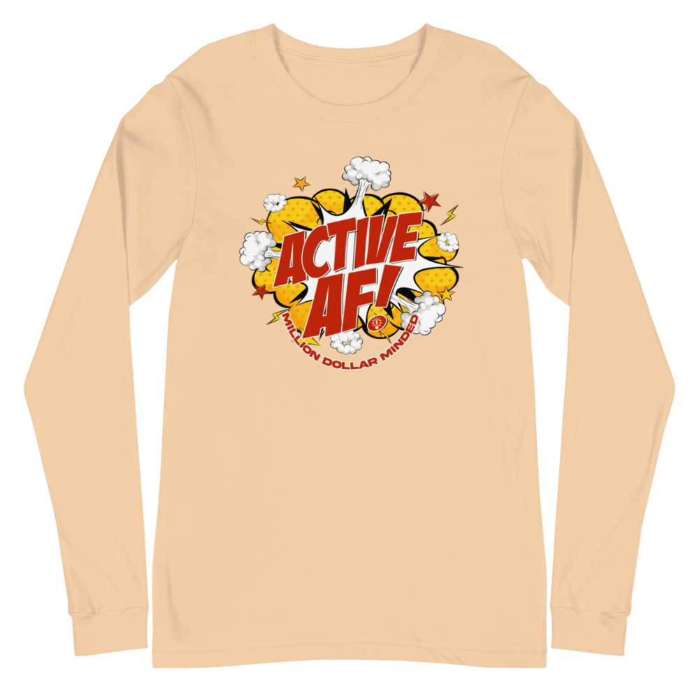 MDM Active AF Animated Long Sleeve Tee