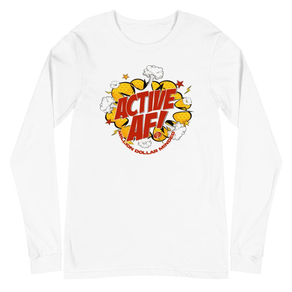 MDM Active AF Animated Long Sleeve Tee