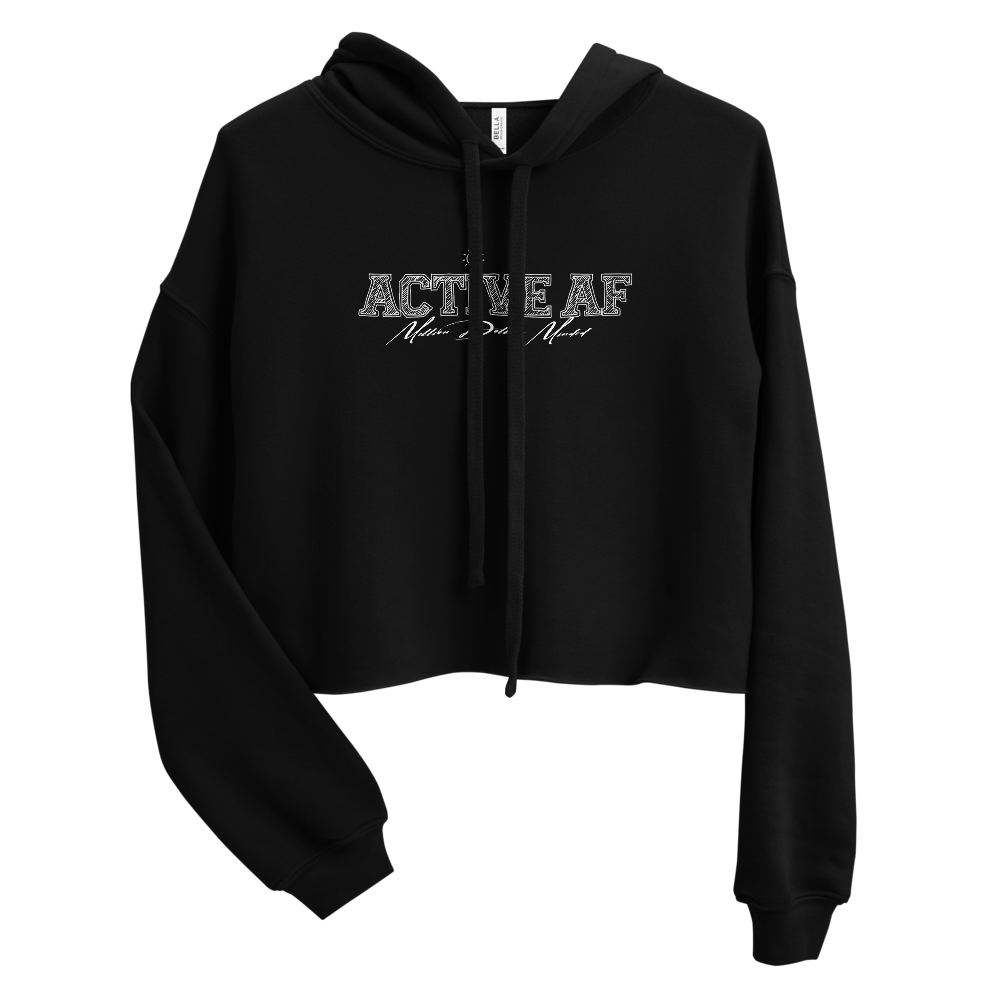 Active AF College Crop Hoodie