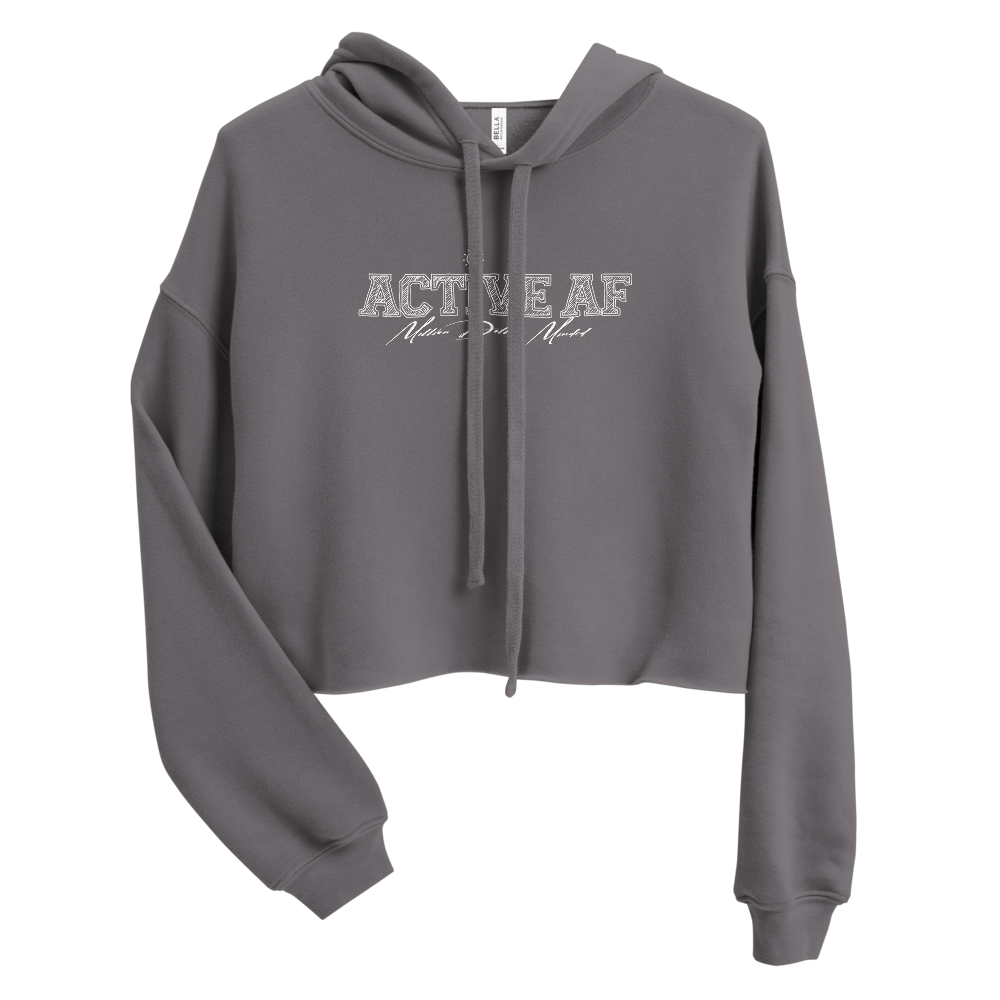 Active AF College Crop Hoodie