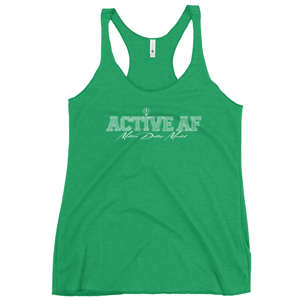 Active AF College Women's Racerback Tank Top