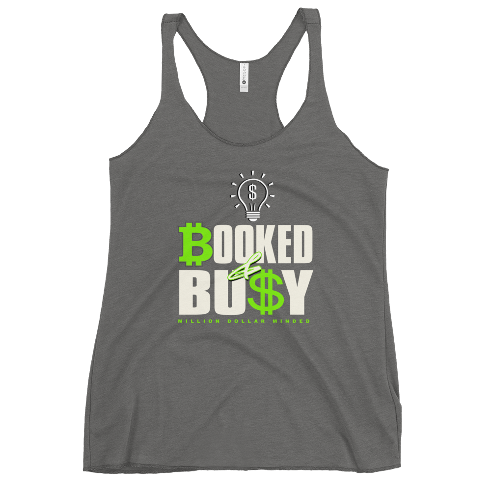 Booked & Busy Women's Racerback Tank