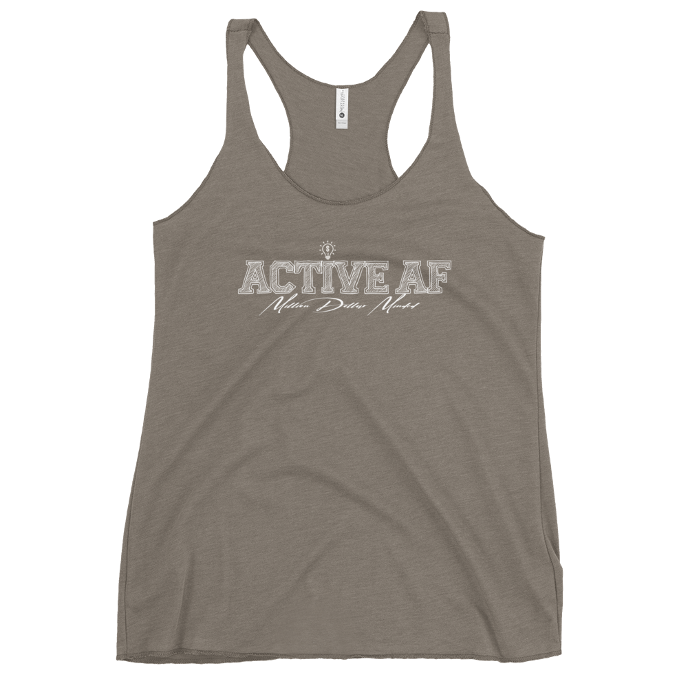 Active AF College Women's Racerback Tank Top