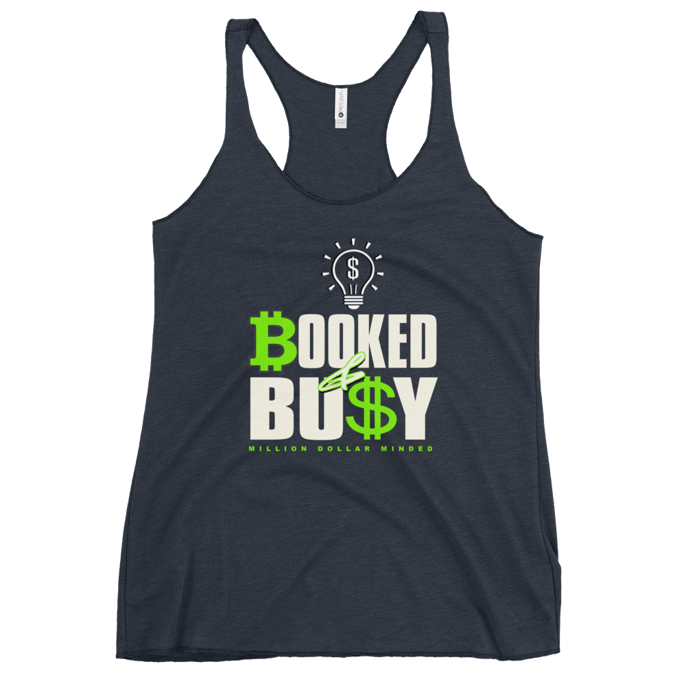 Booked & Busy Women's Racerback Tank
