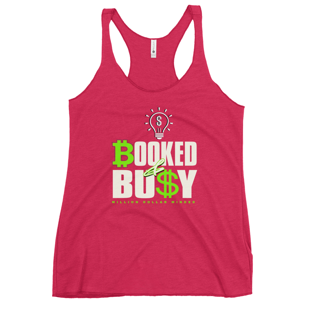 Booked & Busy Women's Racerback Tank